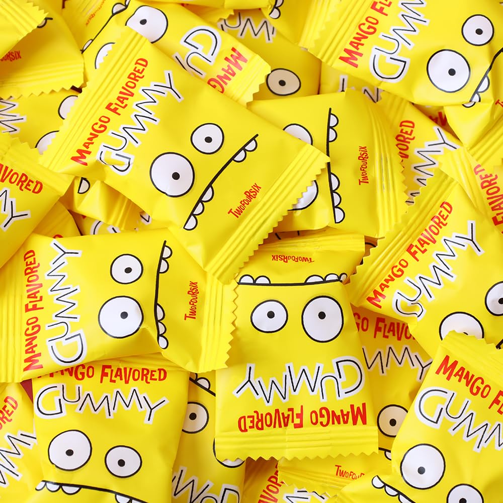 TwoFourSix Mango Gummy serving-idea for lunchbox or party treat.