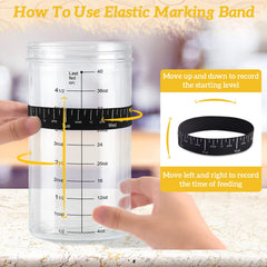 Feeding tracker band from Tyniaide to schedule feedings.