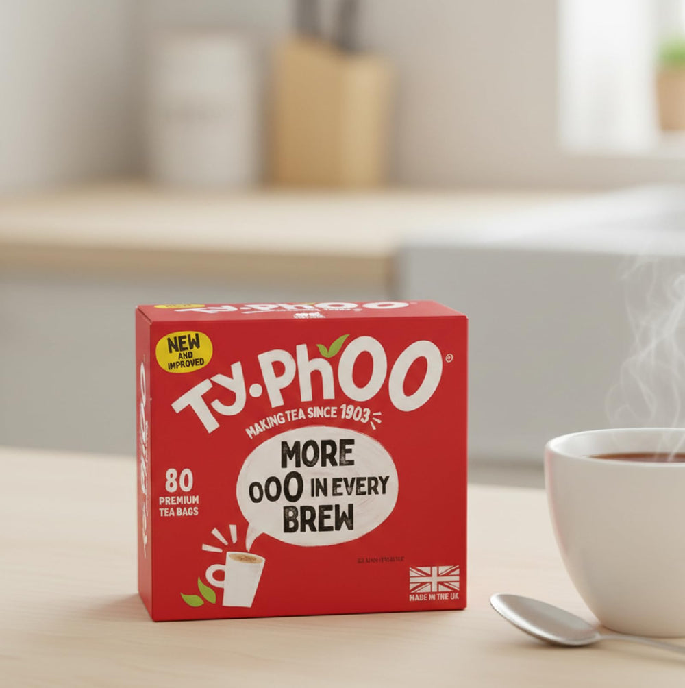 Typhoo Everyday 80 tea bags afternoon tea ritual inspiration