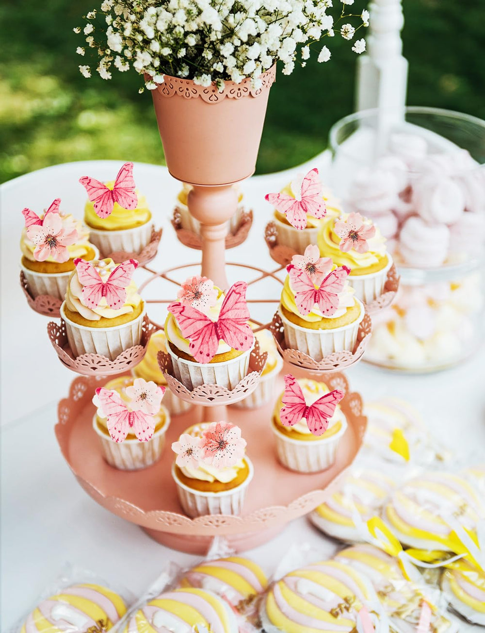UAYVEBS wafer toppers for cupcakes, donuts, and more