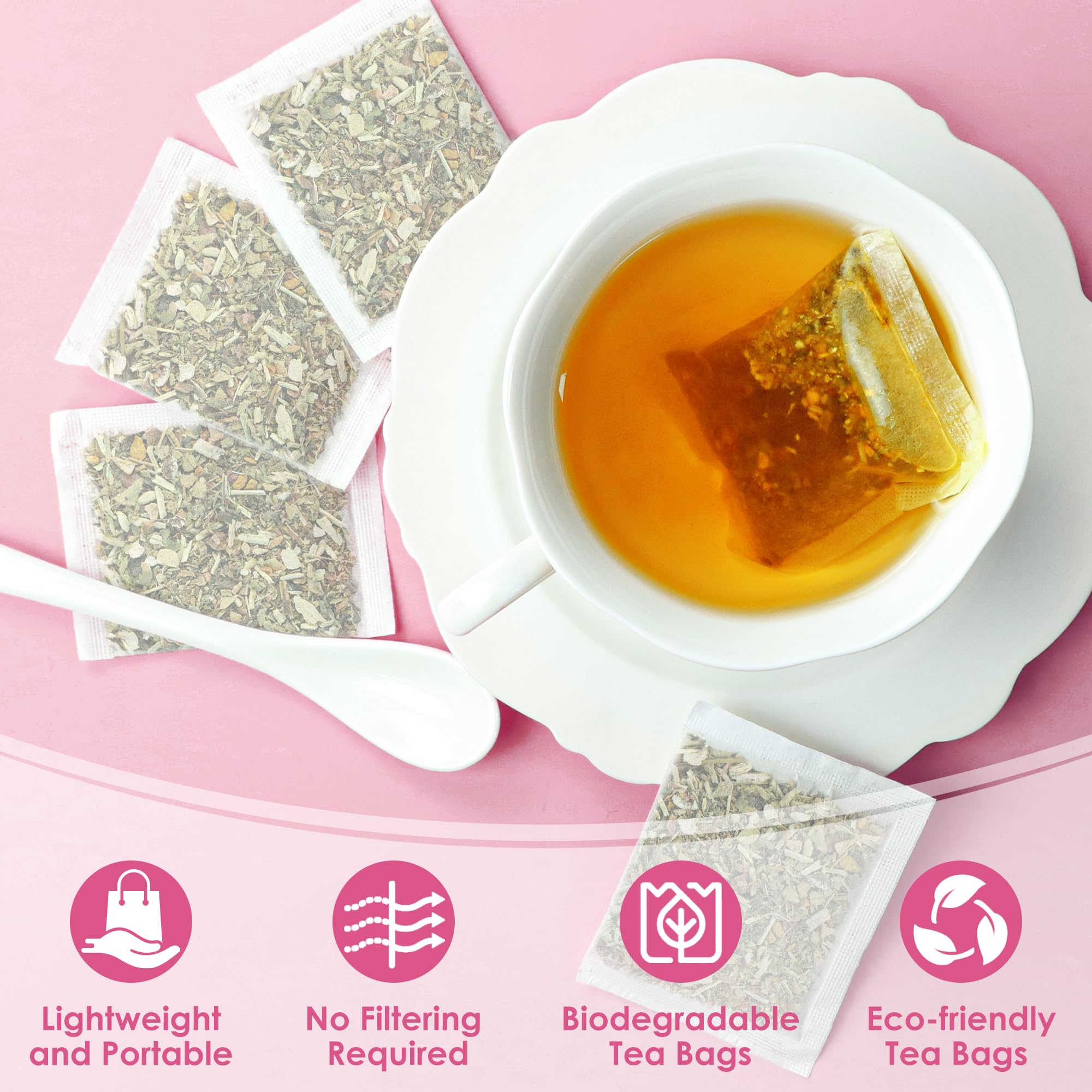 UBEEKOO Tea blend with dandelion and turmeric signaling gentle detox and balance