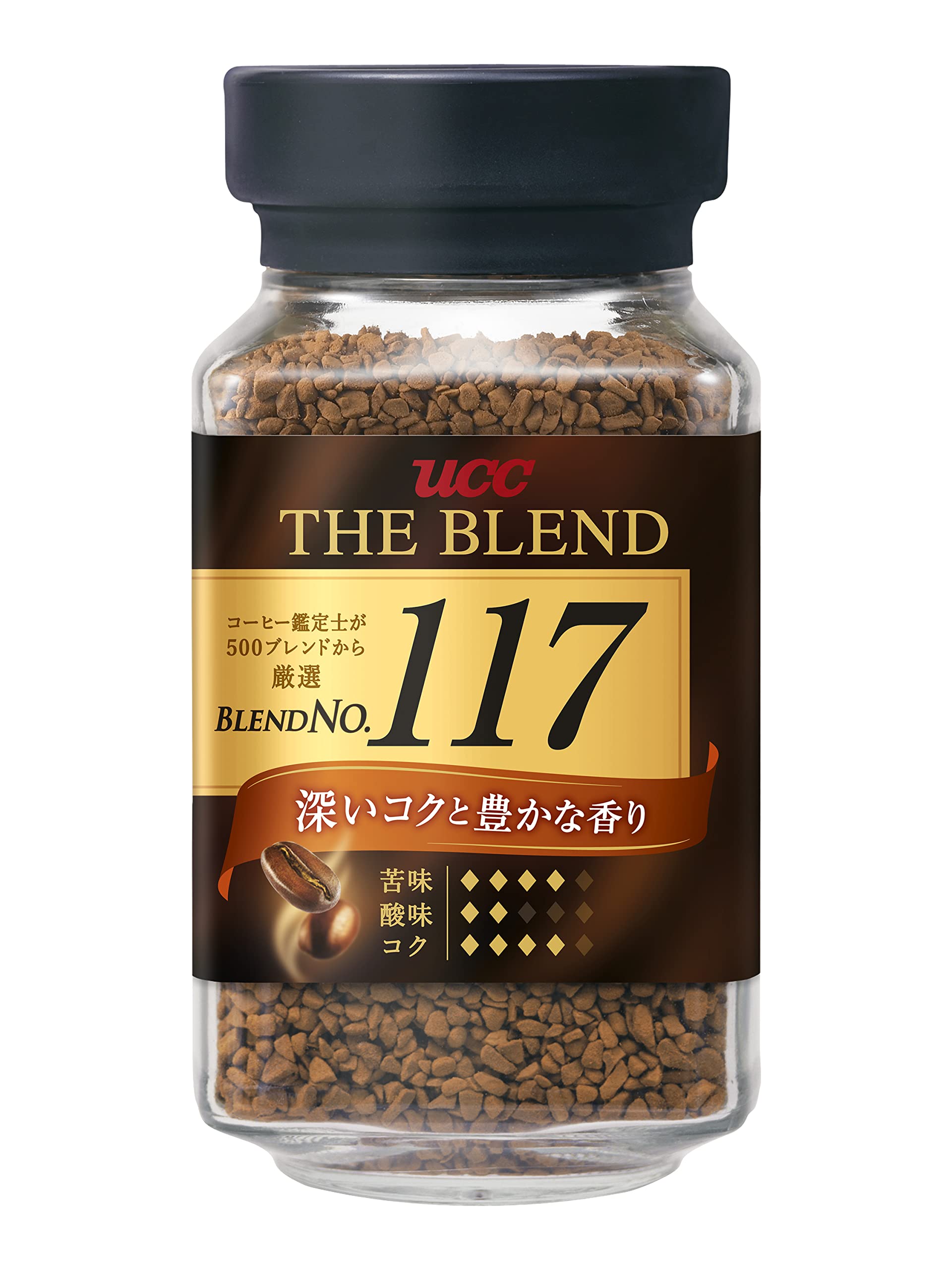 UCC The Blend 117 instant coffee pack shot for quick morning brew