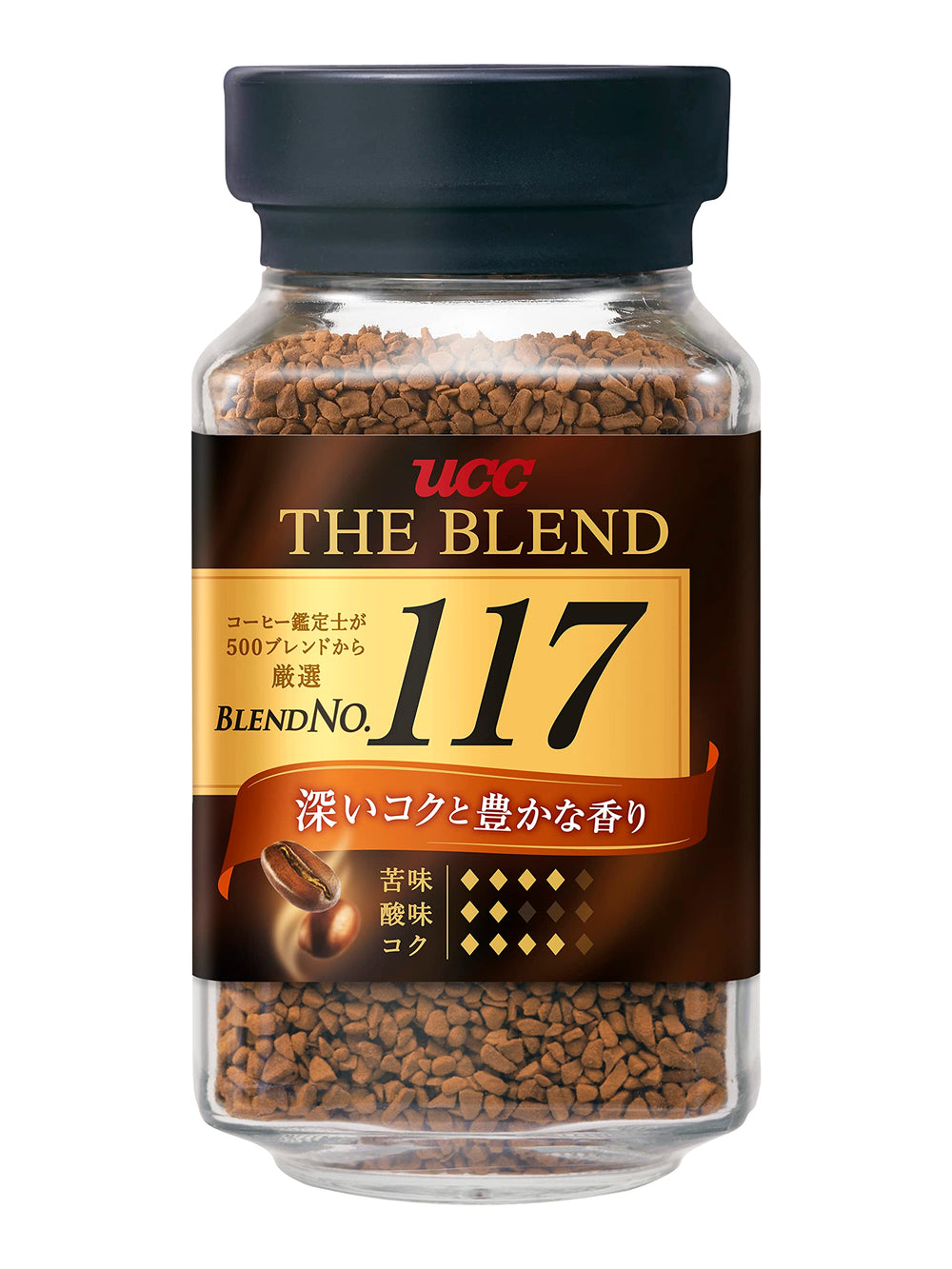 UCC The Blend 117 instant coffee pack shot for quick morning brew