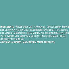 Udi's almonds in granola close-up reveal roasted nuts and satisfying crunch