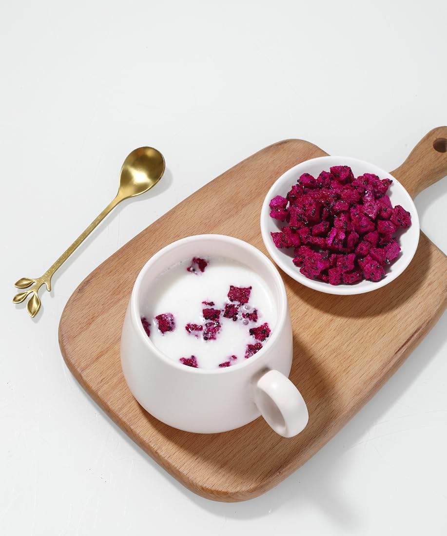 ULTHMOK dragon fruit added to a beverage for flavor boost