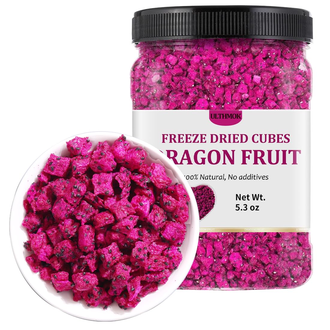 ULTHMOK dragon fruit packaging shows premium quality and freshness