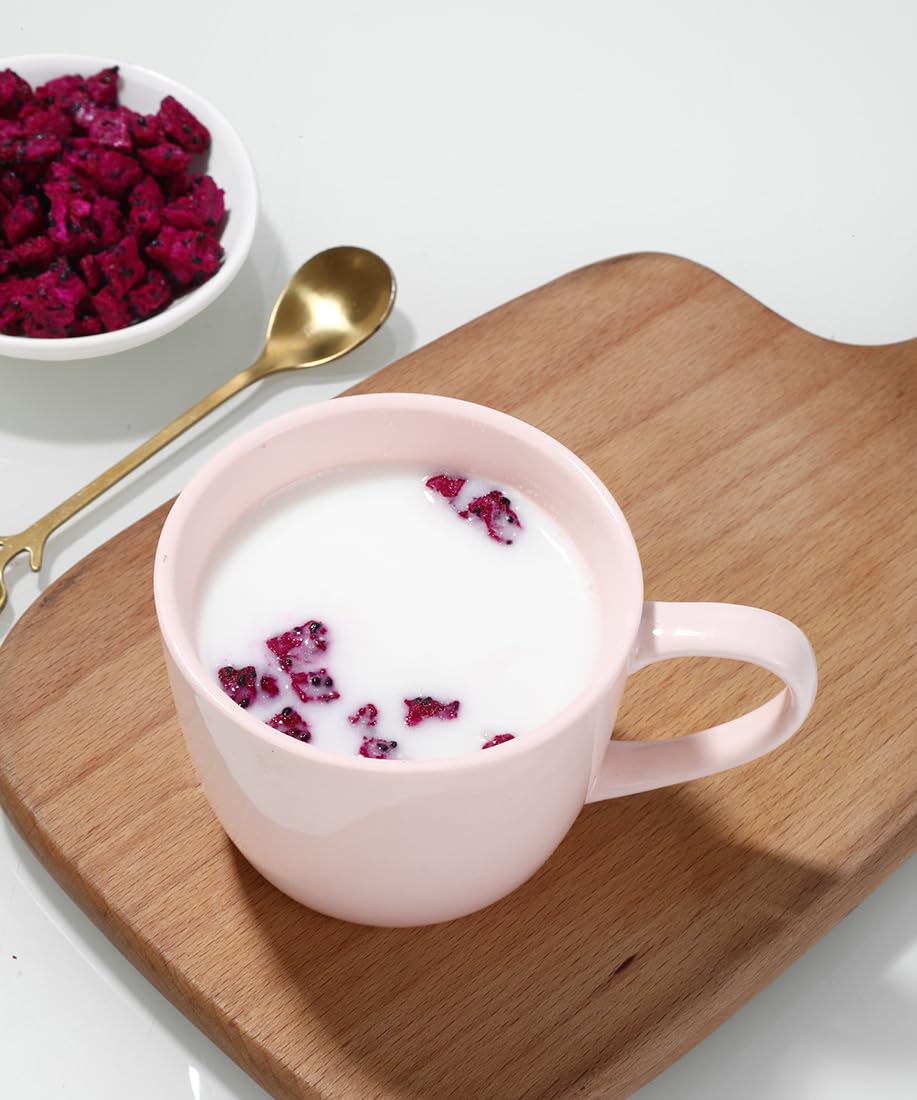 Dragon fruit topping on a cereal bowl by ULTHMOK
