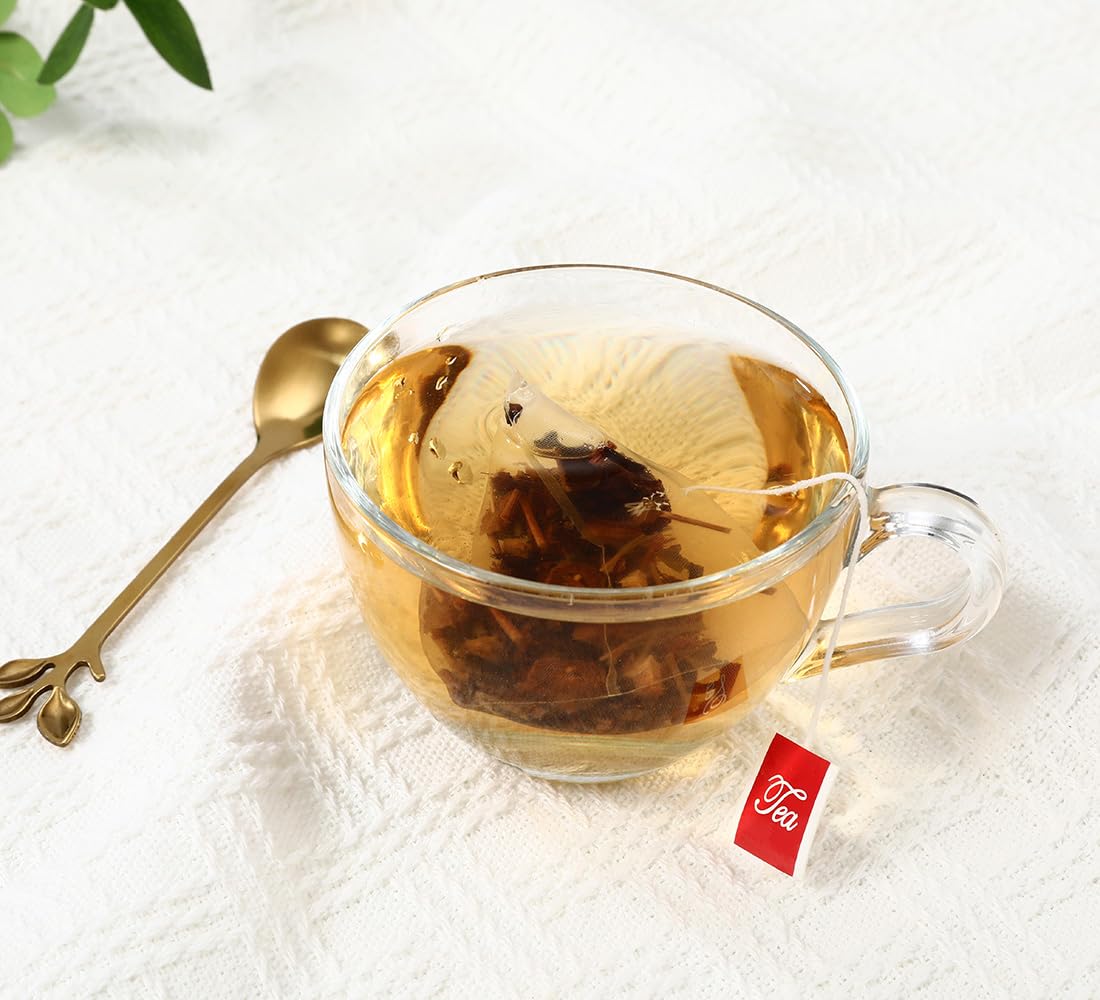 ULTHMOK Essiac tea pyramid bags for consistent infusion and flavor.