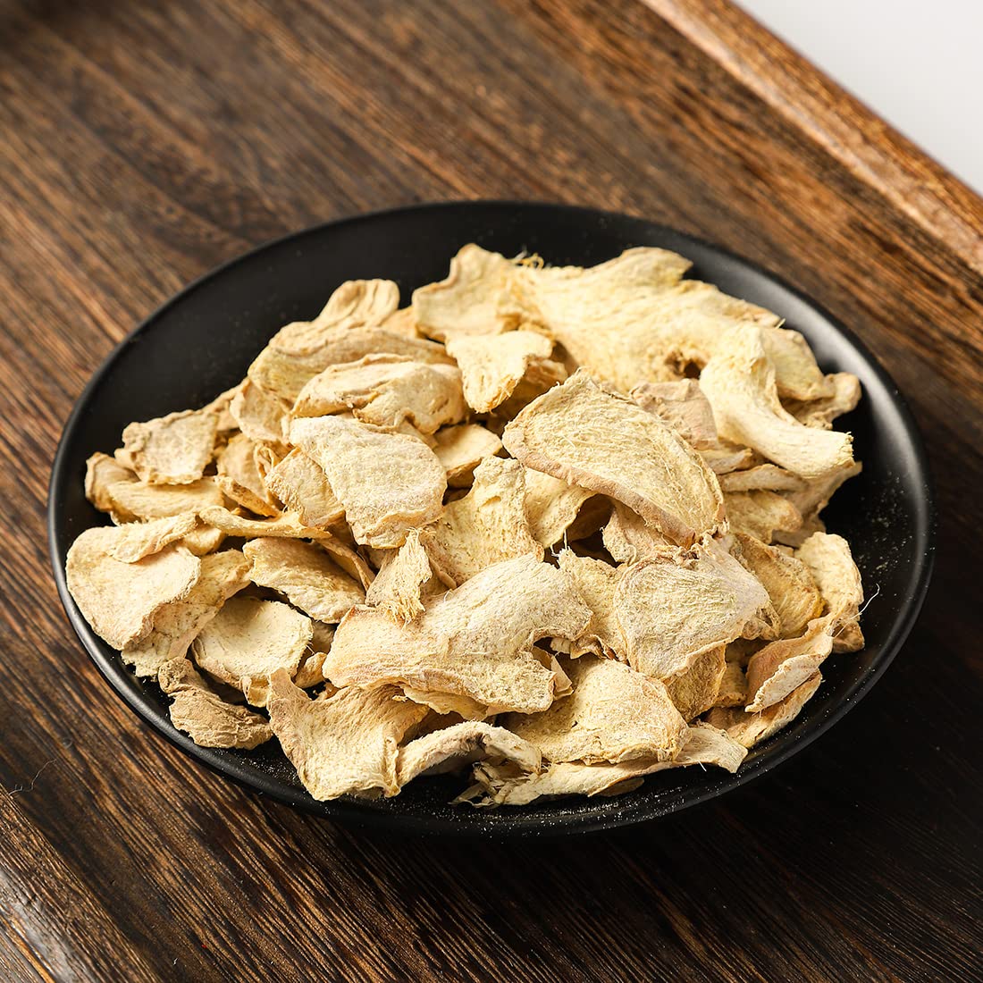 ULTHMOK ginger root packaging emphasizing 100% natural, no additives.
