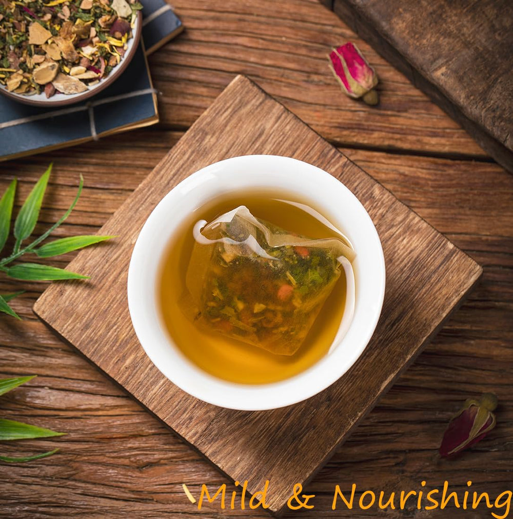 ULTHMOK Herbal ingredients visual highlight the 18 natural herbs.