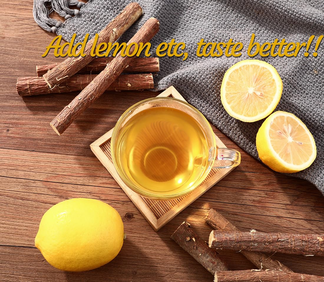Cold ULTHMOK licorice tea served as a refreshing beverage.