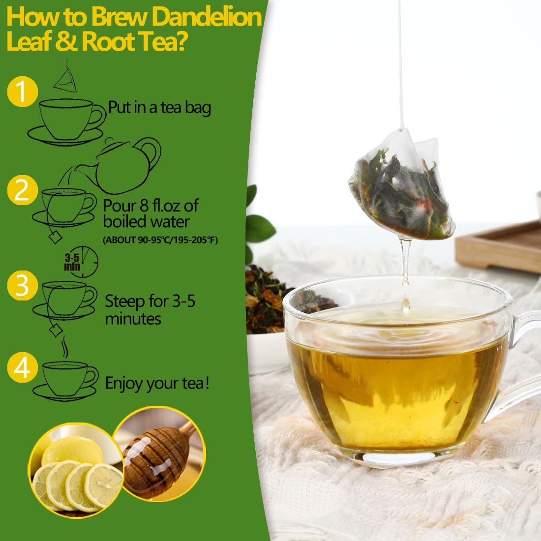 ULTHMOK natural-farm dandelion crop signals chemical-free sourcing.