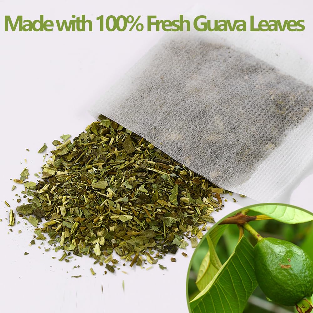 ULTHMOK guava leaf tea with no chemicals; pure and natural.