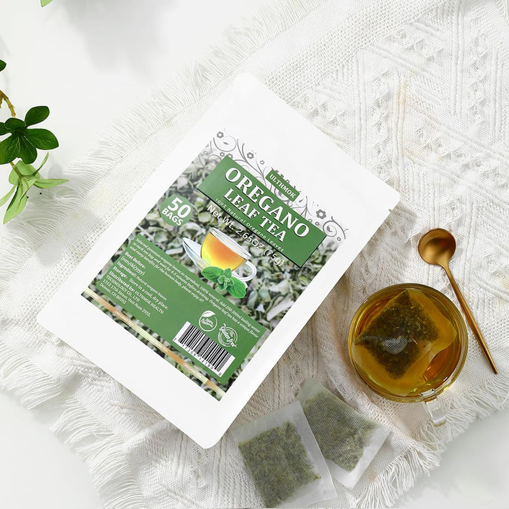 ULTHMOK premium 50-tea bags brand label for daily tea