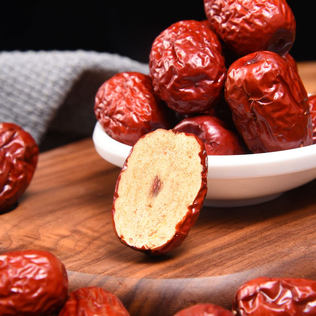 ULTHMOK Red Dates used in desserts like pastries for natural sweetness
