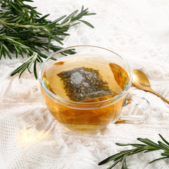 ULTHMOK rosemary leaves close-up, fresh and aromatic.
