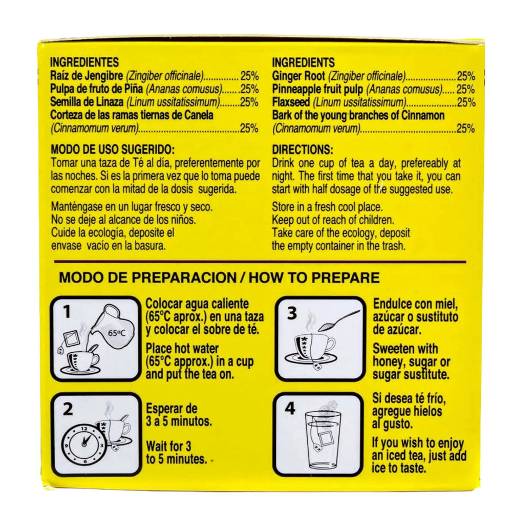 Ultraadvance tea brew pours with a bright aroma of pineapple, ginger, and cinnamon.