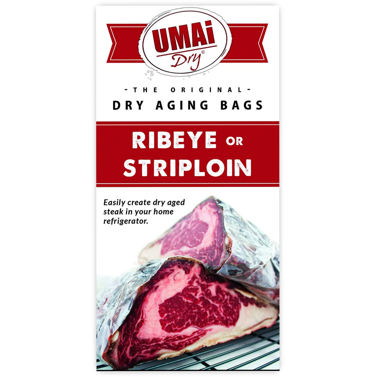 UMAi Dry grill ready—slice and grill steaks with melt-in-mouth texture.