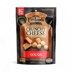 Umland's Crunchy Cheese Gouda bag – ready-to-eat snack for on-the-go energy.