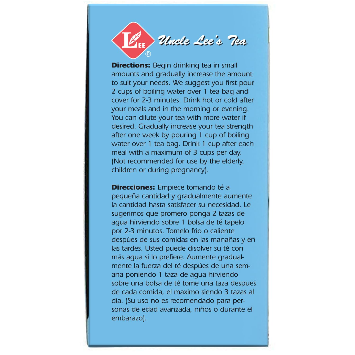 Uncle Lee's Tea lemon zest and herbs offer a fragrant, caffeine-free ritual.