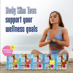 Uncle Lee's Tea Body Slim Tea lemon zest notes enhance a refreshing aroma.