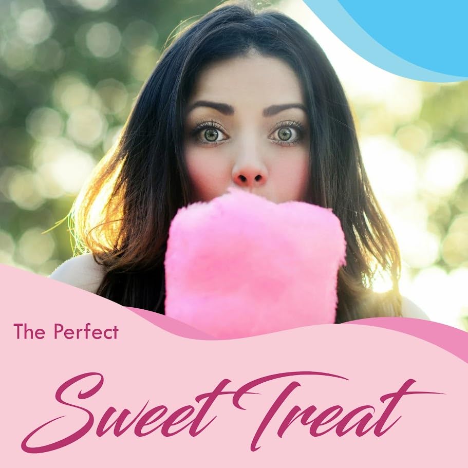 Under the Sun Cotton Candy Sugar Package in a home kitchen setting