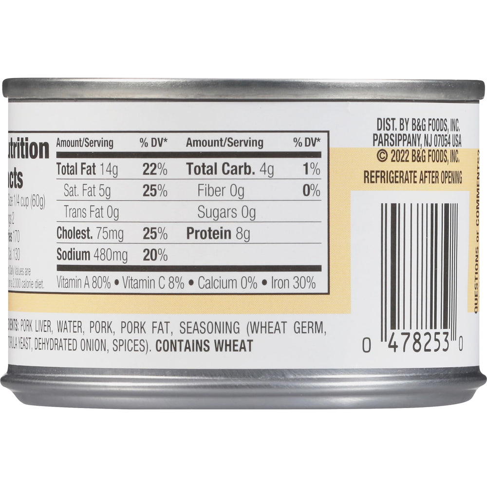 Underwood Liverwurst Spread creamy texture close-up, highlighting smooth, protein-rich spread.