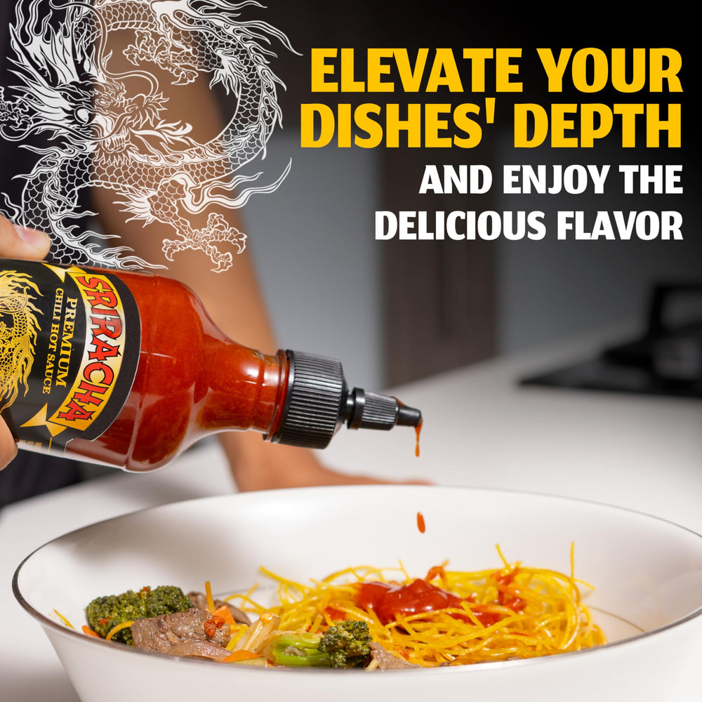 Underwood Ranches Dragon Sriracha on pizza delivers bold flavor punch.