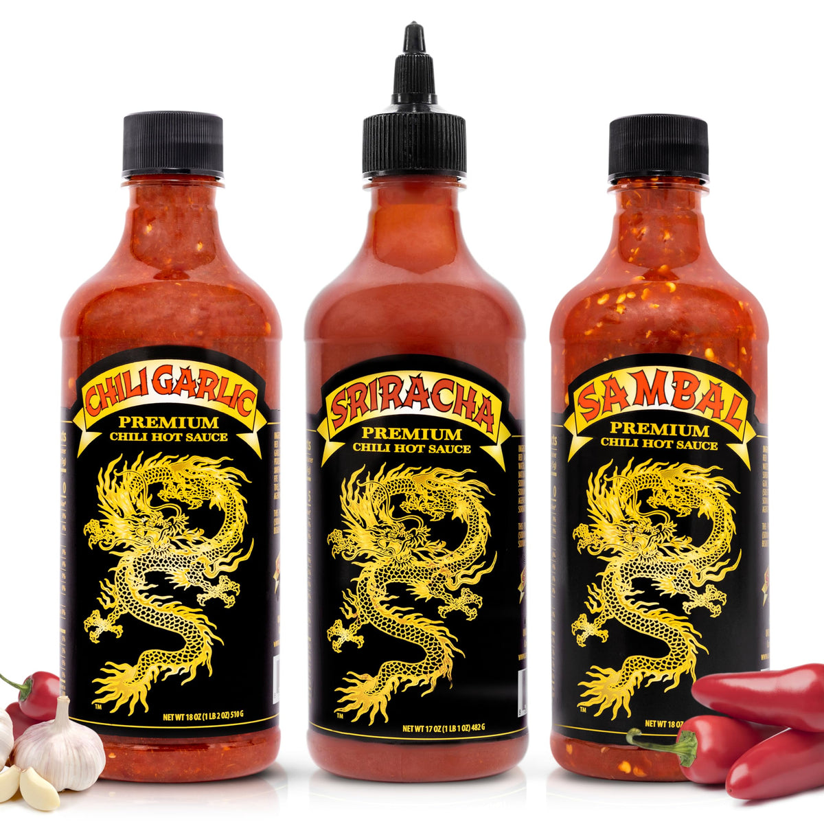 Underwood Ranches Sambal hot sauce bottle for bold, flavorful meals.