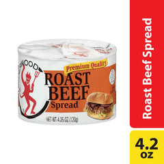 Underwood Roast Beef Spread on a sandwich showcasing meaty flavor and quick prep