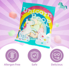 Bulk pack of Unicorn Poop Candy suitable for classrooms and large parties.