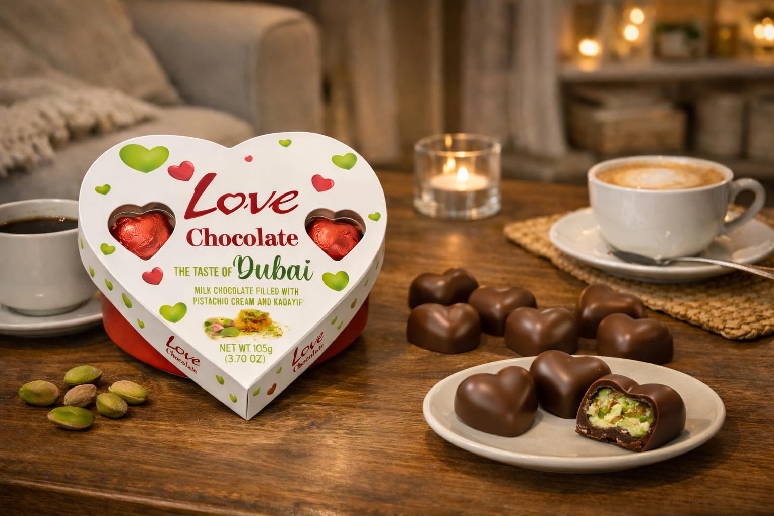 UNIQBITE luxury Dubai-inspired chocolates ideal for Valentine's gifting.