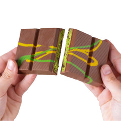 UNIQBITE Dubai Pistachio Bar packaging ready as a stylish gift.