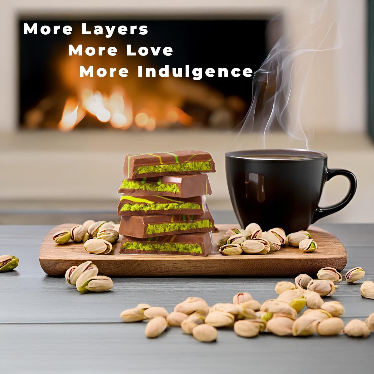UniqBite kataifi-crisp layer adds satisfying crunch and light sweetness.