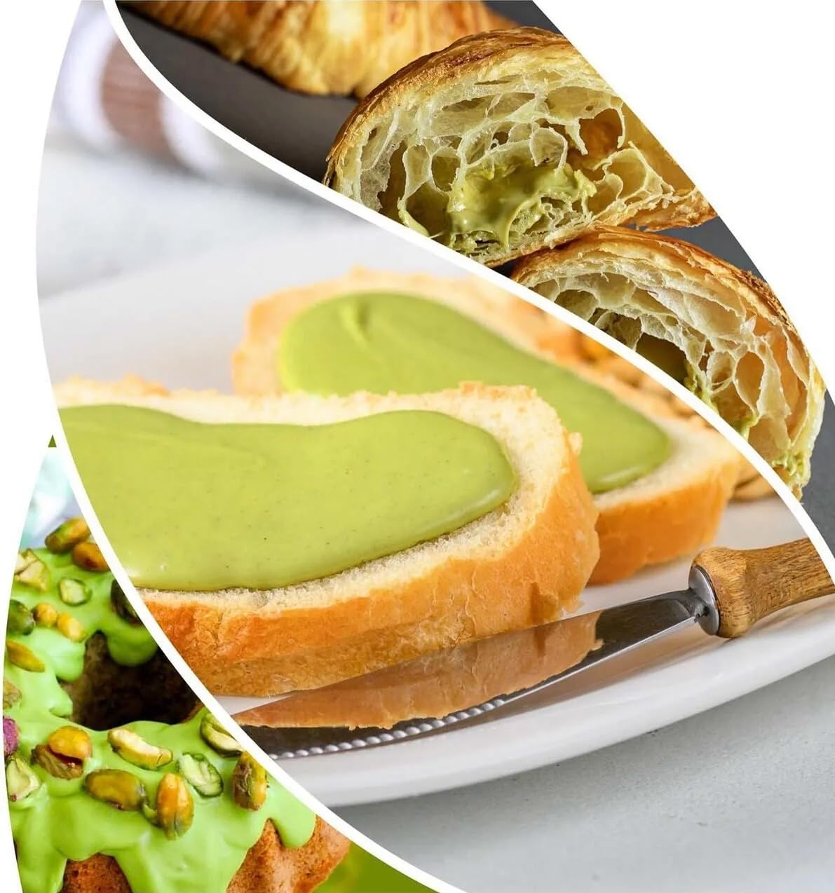 UNIQBITE Pistachio Cream in the kitchen, ambient storage scene