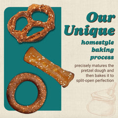 Unique Snacks Homestyle-baked pretzels: fresh taste in every bag