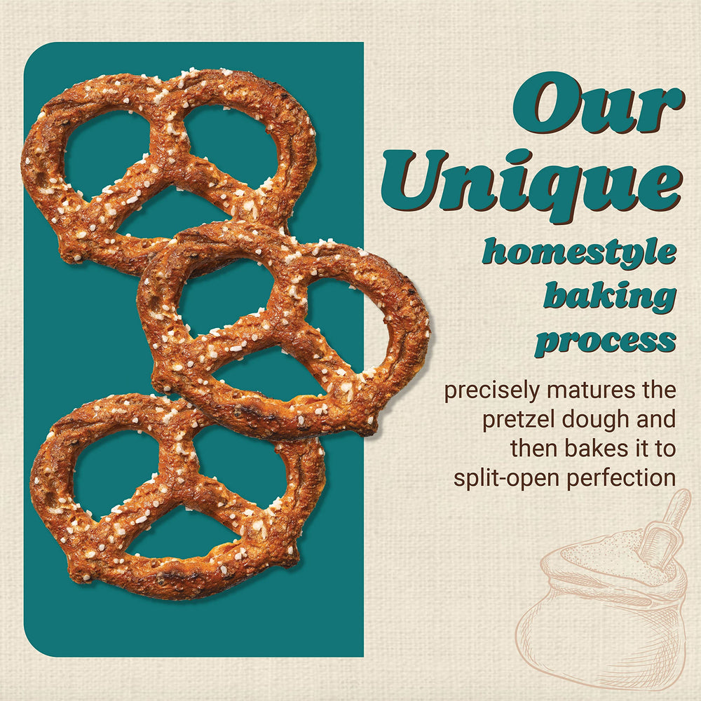 Unique Snacks Homestyle-baked Splits evoke comforting taste without artificial flavors.