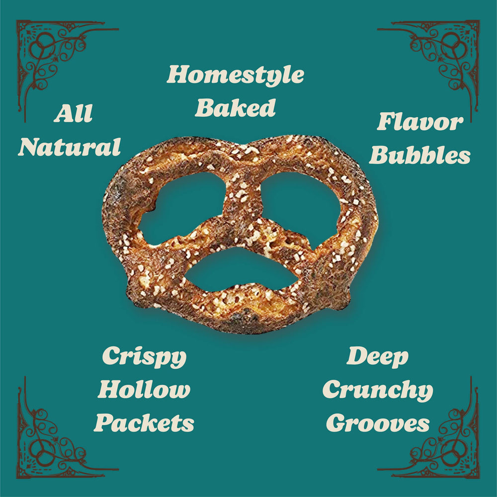 On-the-go pack of Unique Snacks Pretzels, great for movie nights