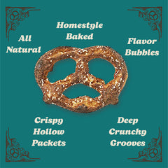 On-the-go pack of Unique Snacks Pretzels, great for movie nights