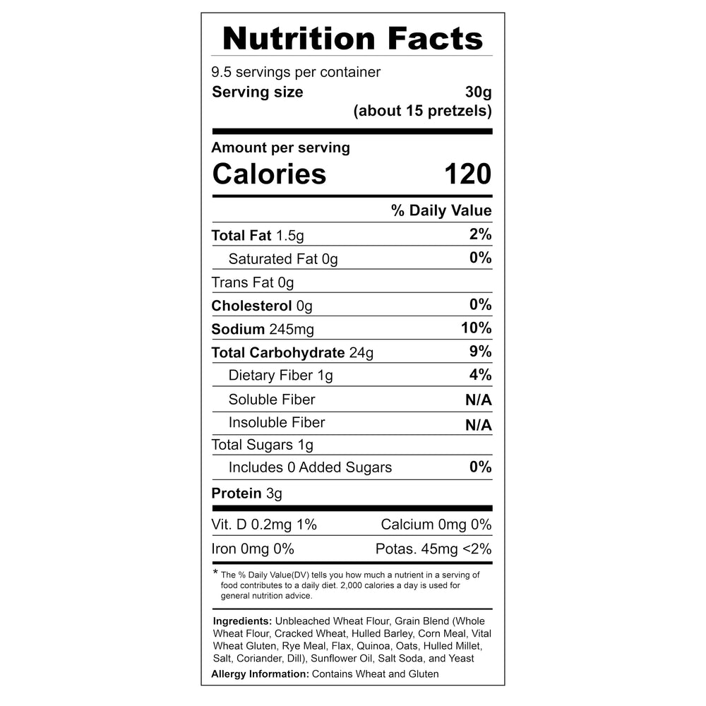 Unique Snacks Multi-Grain Splits offer non-GMO and kosher snacking options.