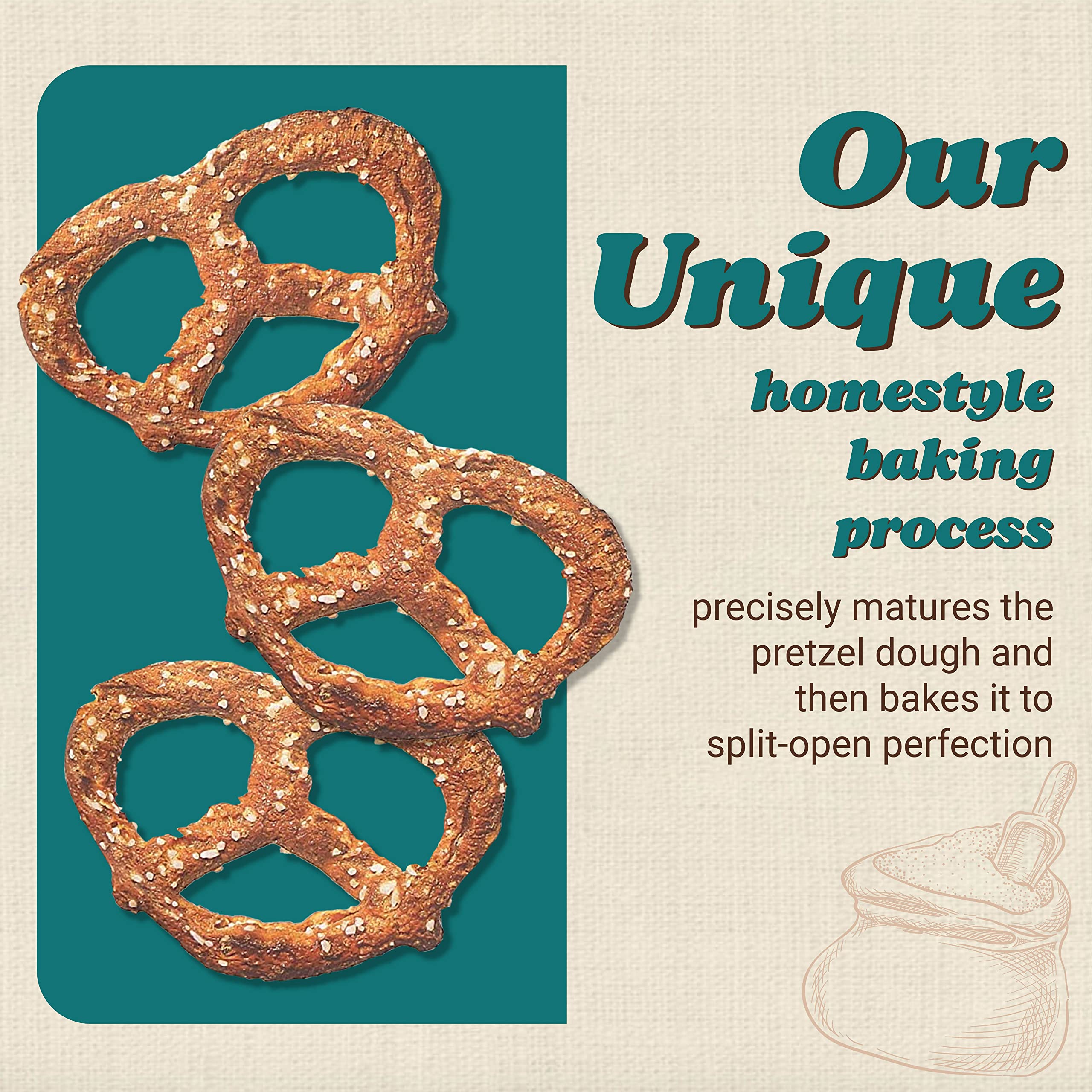 Unique Snacks pretzels serving idea in a party bowl showcases easy entertaining.