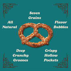 Unique Snacks Splits crunch emphasizes savory texture for sharing.