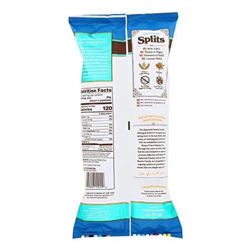 Unique Snacks Unsalted Splits Pretzels six-pack multipack for on-the-go