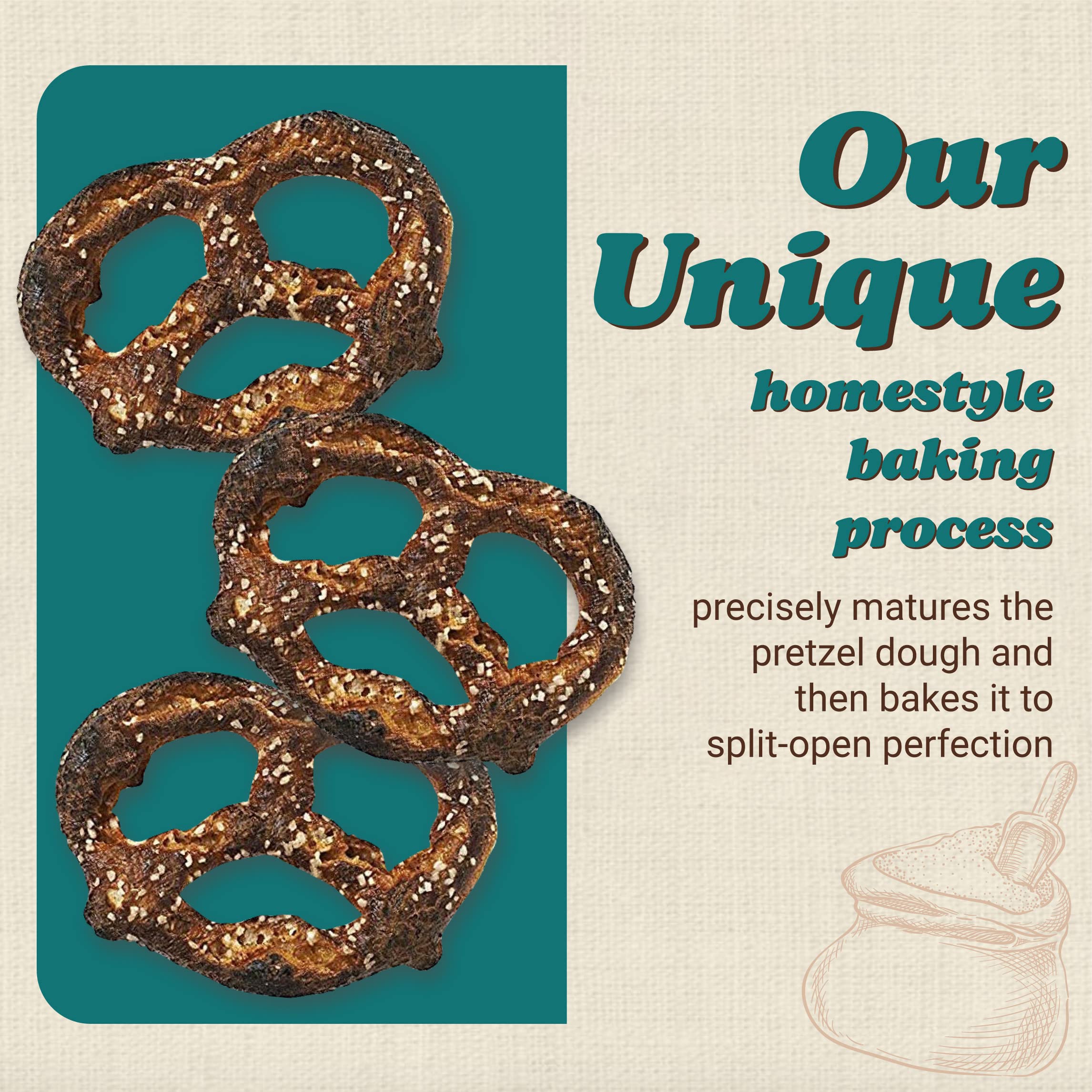 Unique Snacks ingredients label highlights non-GMO, vegan, and kosher certification.