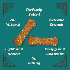 Non-GMO ingredients label from Unique Snacks emphasizes natural snacking quality