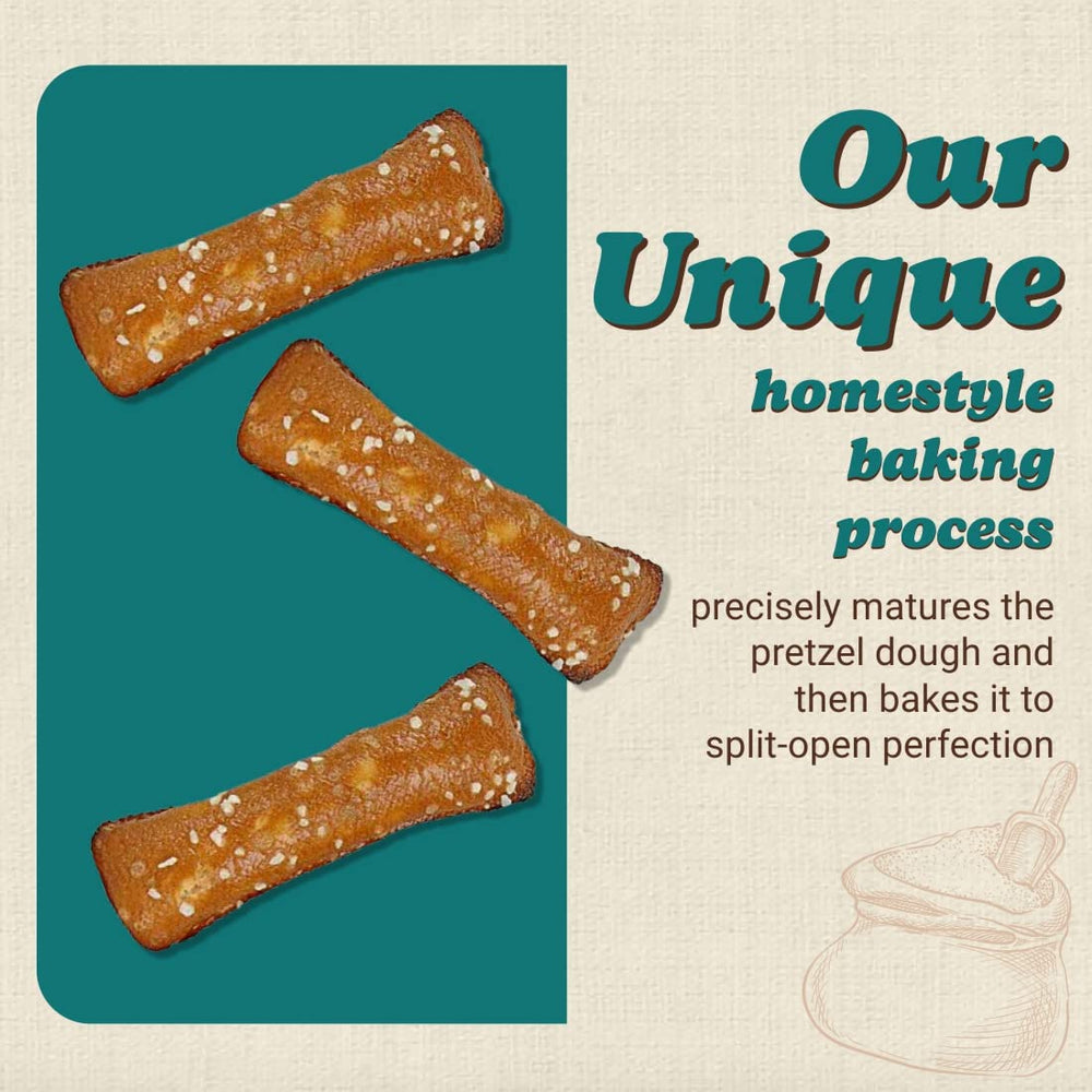 OU Kosher certification badge on Unique Snacks three-pack pretzel shells