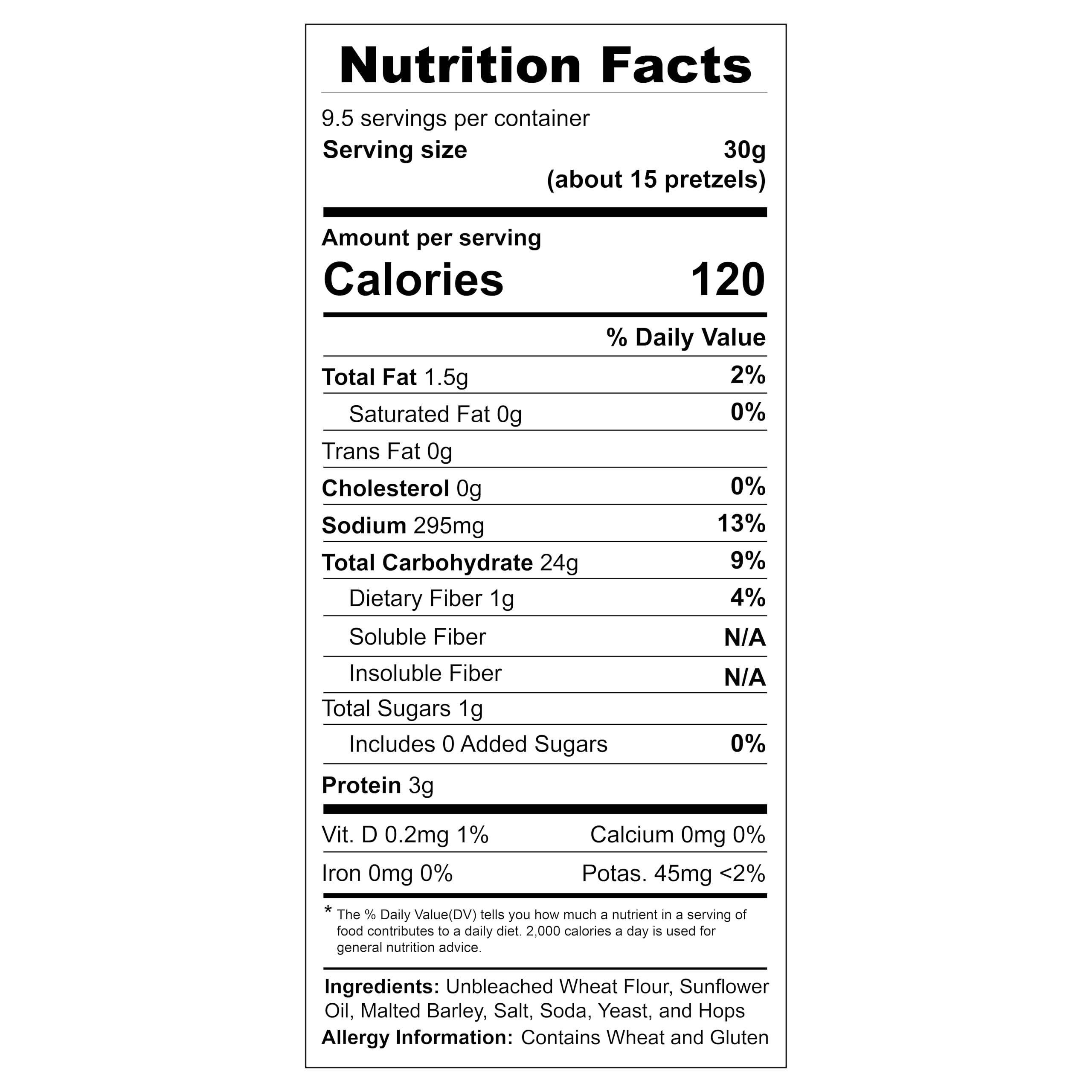 Unique Snacks Sourdough Craft Beer Pretzel Rings in bag highlights convenient shareable snack format