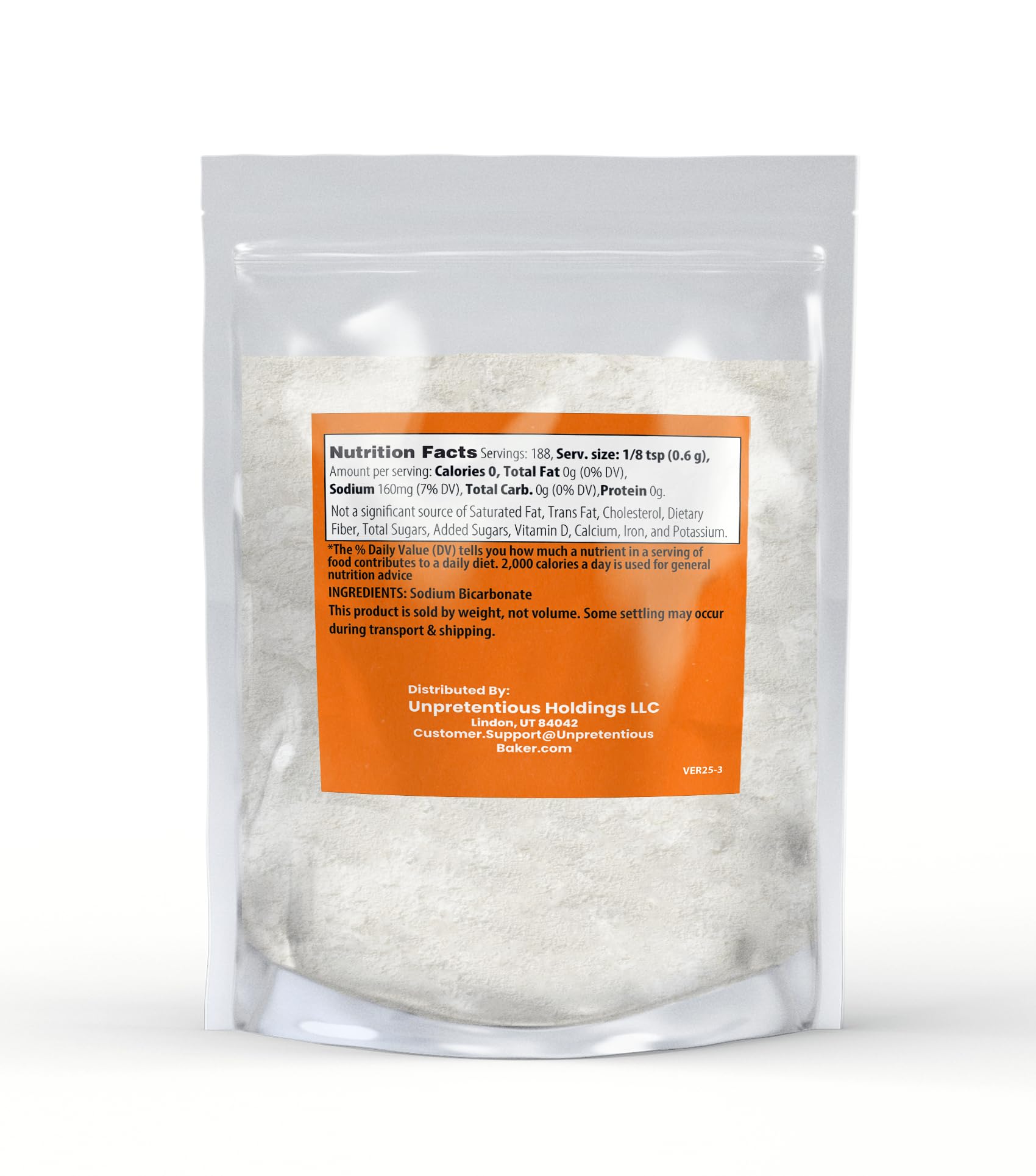 Unpretentious Baking Soda with measuring scoop demonstrates precise leavening for recipes.