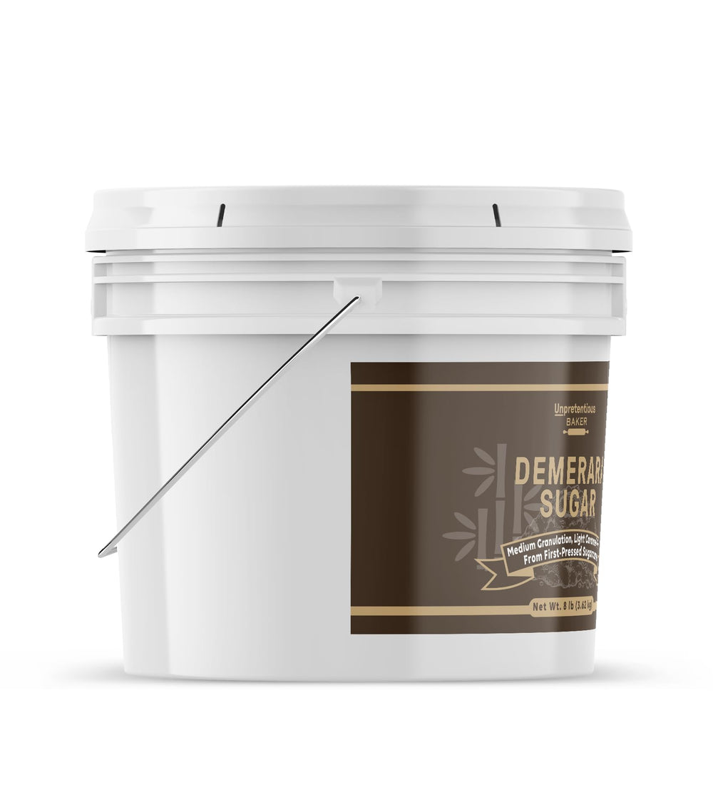 Unpretentious Demerara Sugar coffee and tea crystals enhance aroma.