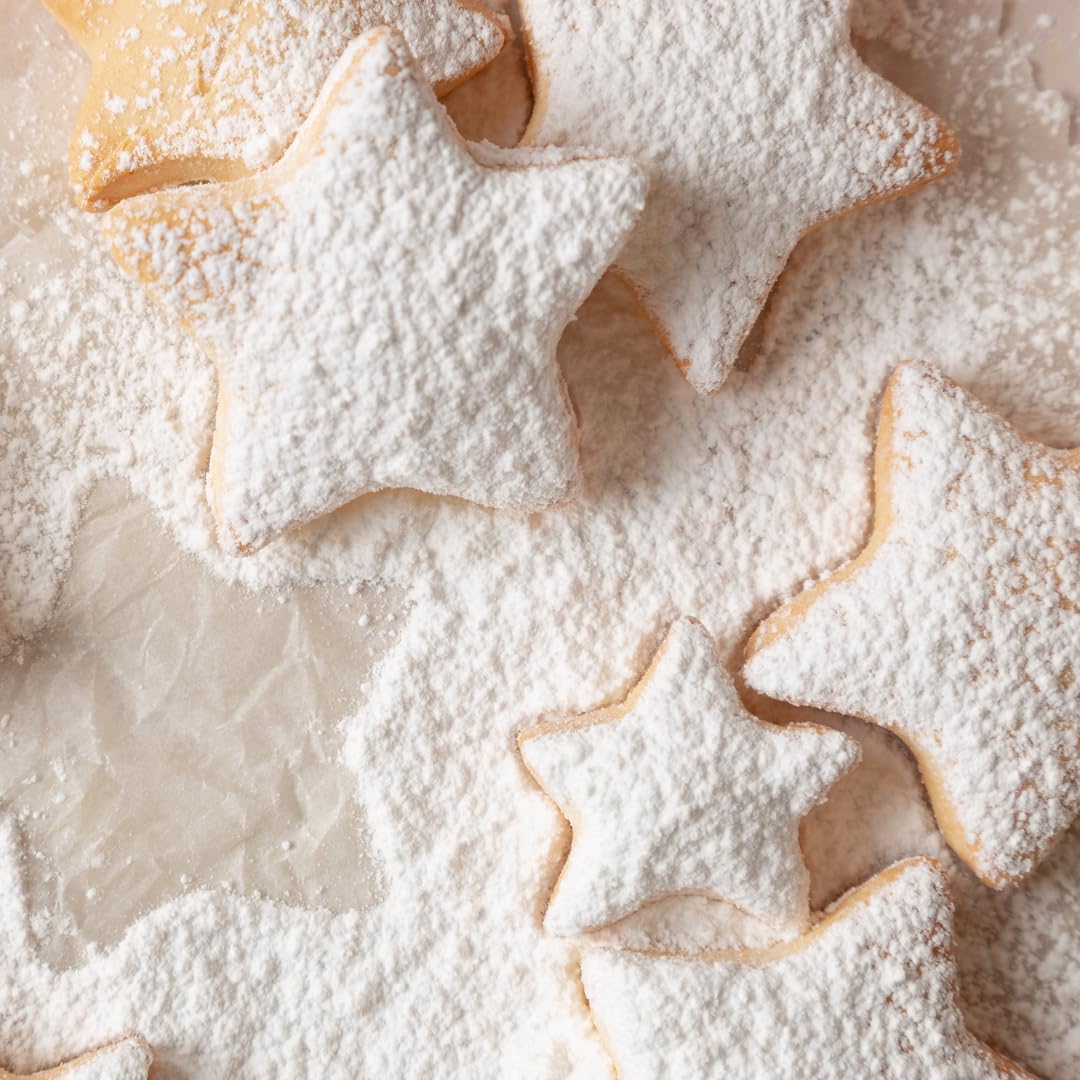 Unpretentious powdered sugar used in candy making for smooth textures.